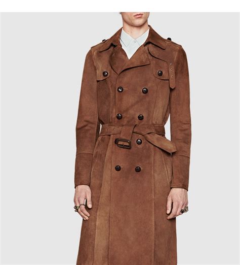 gucci mens trench coat|Gucci housecoat for men.